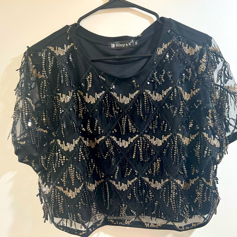 Night crop top